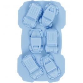 Siliconen vormen, auto's , H: 2,5 cm, L: 3 cm, B: 4,5 cm, 12,5 ml, 1 stuk [HOB-37132]