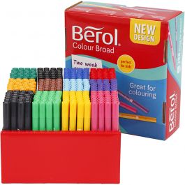 Berol Stift, lijndikte 1-1,7 mm, diverse kleuren, 288 stuk/ 1 doos [HOB-37285]