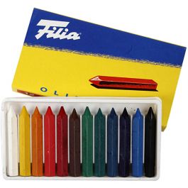 Filia Oliekrijt, L: 6 cm, dikte 7x7 mm, 12 stuk/ 1 doos [HOB-38102]
