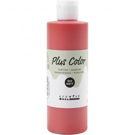 Plus Color Acrylverf, crimson red, 250 ml/ 1 fles [HOB-39428]