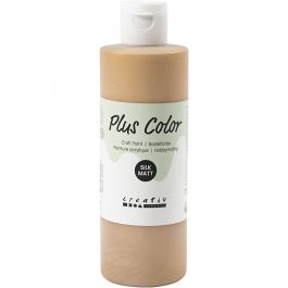 Plus Color Acrylverf, goud, 250 ml/ 1 fles [HOB-39452]