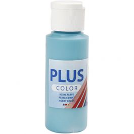 Plus Color Acrylverf, turquoise, 60 ml/ 1 fles [HOB-39672]