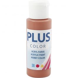 Plus Color Acrylverf, terracotta, 60 ml/ 1 fles [HOB-39687]
