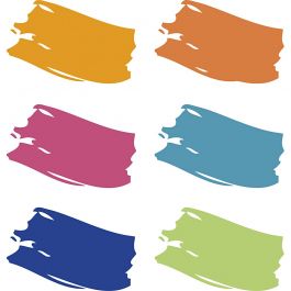 Plus Color Acrylverf, kleurrijk, 6x60 ml/ 1 doos [HOB-39695]