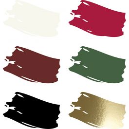 Plus Color Acrylverf, Kerst verf, 6x60 ml/ 1 doos [HOB-39696]
