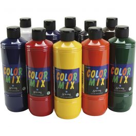 Greenspot Colormix Verf, diverse kleuren, 10x500 ml/ 1 doos [HOB-639095]