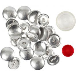 DIY Knopen, d 22 mm, 12 stuk/ 1 doos [HOB-40415]