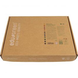 Edugreen Jumbo Kleurpotloden, vulling 5 mm, diverse kleuren, 12x12 stuk/ 1 doos [HOB-408144]
