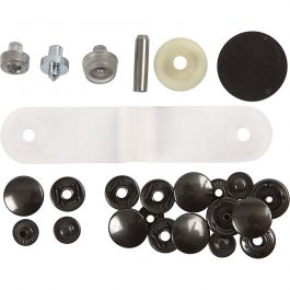 Drukknopen - startset, d 15 mm, 1 set [HOB-41164]