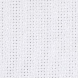 Aida, afm 50x50 cm, 70 vierkanten per 10 cm, wit, 1 stuk [HOB-412654]