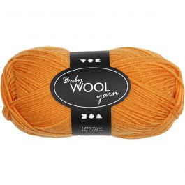 Baby Garen, L: 172 M, oranje, 50 gr/ 1 bol [HOB-41326]