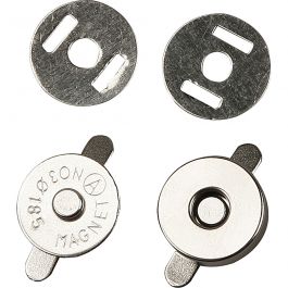 Magnetische sluiting, d 18 mm, 25 stuk/ 1 doos [HOB-41388]