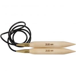 Rondbreinaalden, L: 150 cm, afm 20 mm, 1 stuk [HOB-42195]
