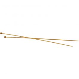 Breinaalden, L: 35 cm, afm 3 mm, 1 paar [HOB-42281]