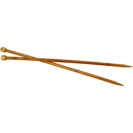 Breinaalden, L: 35 cm, afm 8 mm, 1 paar [HOB-42290]