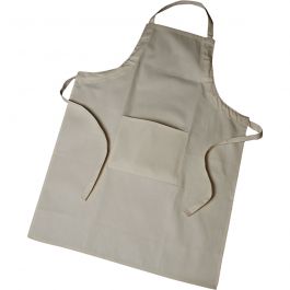 Schort, afm 66x89 cm, wit, 1stuk [HOB-44586]