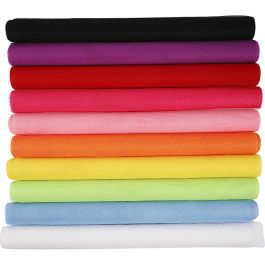 Tule, B: 50 cm, 10x5 m/ 1 doos [HOB-44610]