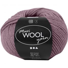 Wolgaren, L: 125 M, lavendel, 100 gr/ 1 bol [HOB-447408]