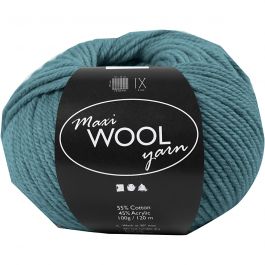 Wolgaren, L: 125 M, petrol, 100 gr/ 1 bol [HOB-447411]