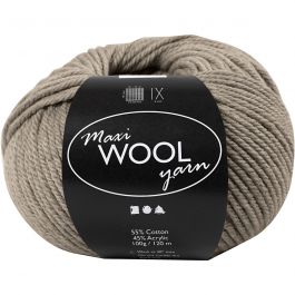 Wolgaren, L: 125 M, grijs, 100 gr/ 1 bol [HOB-447417]