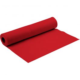 Hobbyvilt, B: 90 cm, dikte 1,5 mm, rood, 5 m/ 1 rol [HOB-45027]