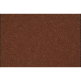 Hobbyvilt, vel 42x60 cm, dikte 3 mm, bruin, 1 vel [HOB-45240]
