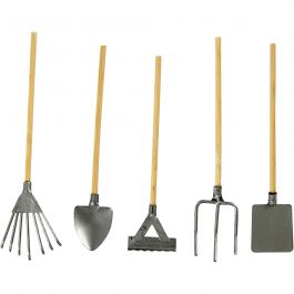 Tuingereedschap, L: 11 cm, 5 stuk/ 1 doos [HOB-500130]