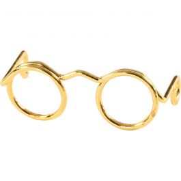 Bril, B: 25 mm, goud, 10stuk/ 1 doos [HOB-500341]