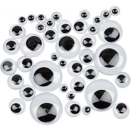 Wiebelogen, zelfklevend, d 4-20 mm, 1100 div/ 1 doos [HOB-50116]