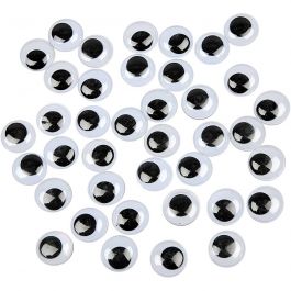 Wiebelogen, niet zelfklevend, d 20 mm, 500 stuk/ 1 doos [HOB-501201]
