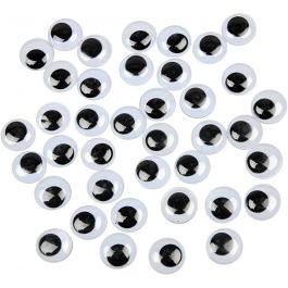 Wiebelogen, niet zelfklevend, d 20 mm, 16 stuk/ 1 doos [HOB-501202]