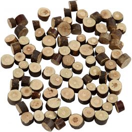 Houtmix, d 7-10 mm, dikte 4-5 mm, 230 gr/ 1 doos [HOB-502130]
