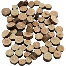 Houtmix, d 10-15 mm, dikte 5 mm, 230 gr/ 1 doos [HOB-502150]