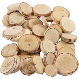 Houtmix, d 25-45 mm, dikte 7 mm, 600 gr/ 1 doos [HOB-502210]