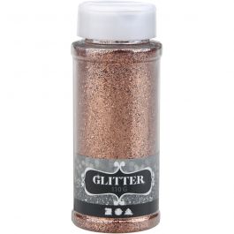 Glitter, koper, 110 gr/ 1 Doosje [HOB-51255]