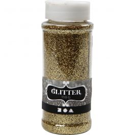 Glitter, goud, 110 gr/ 1 Doosje [HOB-51262]
