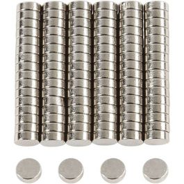 Power magneet, d: 5 mm, dikte 2 mm, 100stuks [HOB51791]