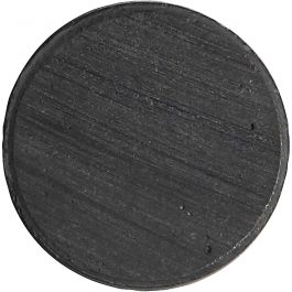 Magneet, d 20 mm, dikte 3 mm, 50 stuk/ 1 doos [HOB-51792]