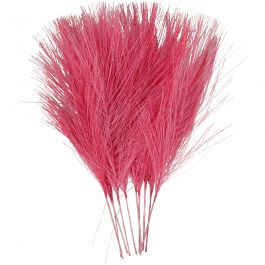 Kunstveren, L: 15 cm, B: 8 cm, roze, 10 stuk/ 1 doos [HOB-518054]