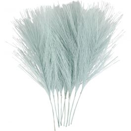 Kunstveren, L: 15 cm, B: 8 cm, lichtblauw, 10 stuk/ 1 doos [HOB-518056]