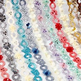 Decoratief lint, B: 10 mm, 30x20 cm/ 1 doos [HOB-52091]