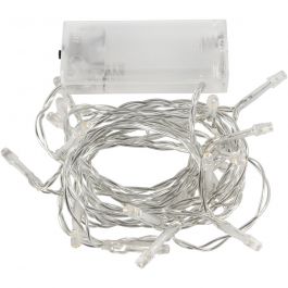 LED verlichtingssnoer, L: 3,15 M, transparant, 1 stuk [HOB-52331]