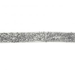 Lint, B: 10 mm, zilver, 5 m/ 1 rol [HOB-52446]
