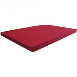 Karton, vel 50x70 cm, 270 gr, kerstrood, 100 vel/ 1 doos [HOB-540436]
