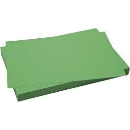 Karton, vel 50x70 cm, 270 gr, gras groen, 10 vel/ 1 doos [HOB-540964]