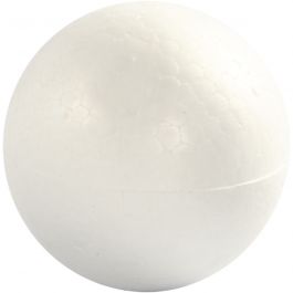 Ballen, d 7 cm, wit, 5 stuk/ 1 doos [HOB-543070]
