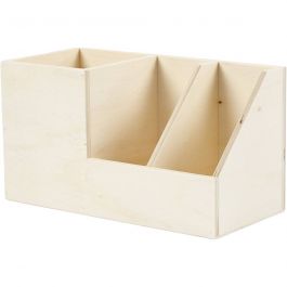 Pennenbak, H: 11 cm, D: 9,8 cm, B: 20 cm, 1 stuk [HOB-54472]
