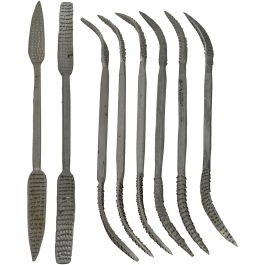 Italiaanse raspen, 8 stuk/ 1 doos [HOB-55708]