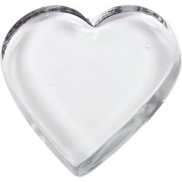 Hart, afm 10x9 cm, dikte 15 mm, 1 stuk [HOB-558050]