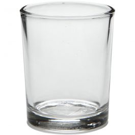 Waxinelicht, H: 6,5 cm, d 4,5 cm, 4 stuk/ 1 doos [HOB-55861]
